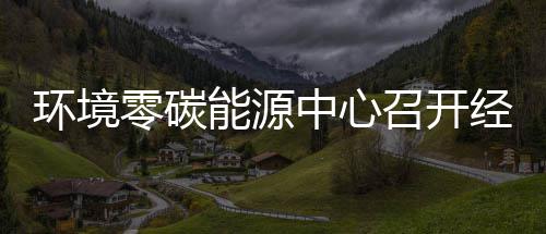 半年能源年上五增零碳了环境会中心召开指标总结实现经营一降